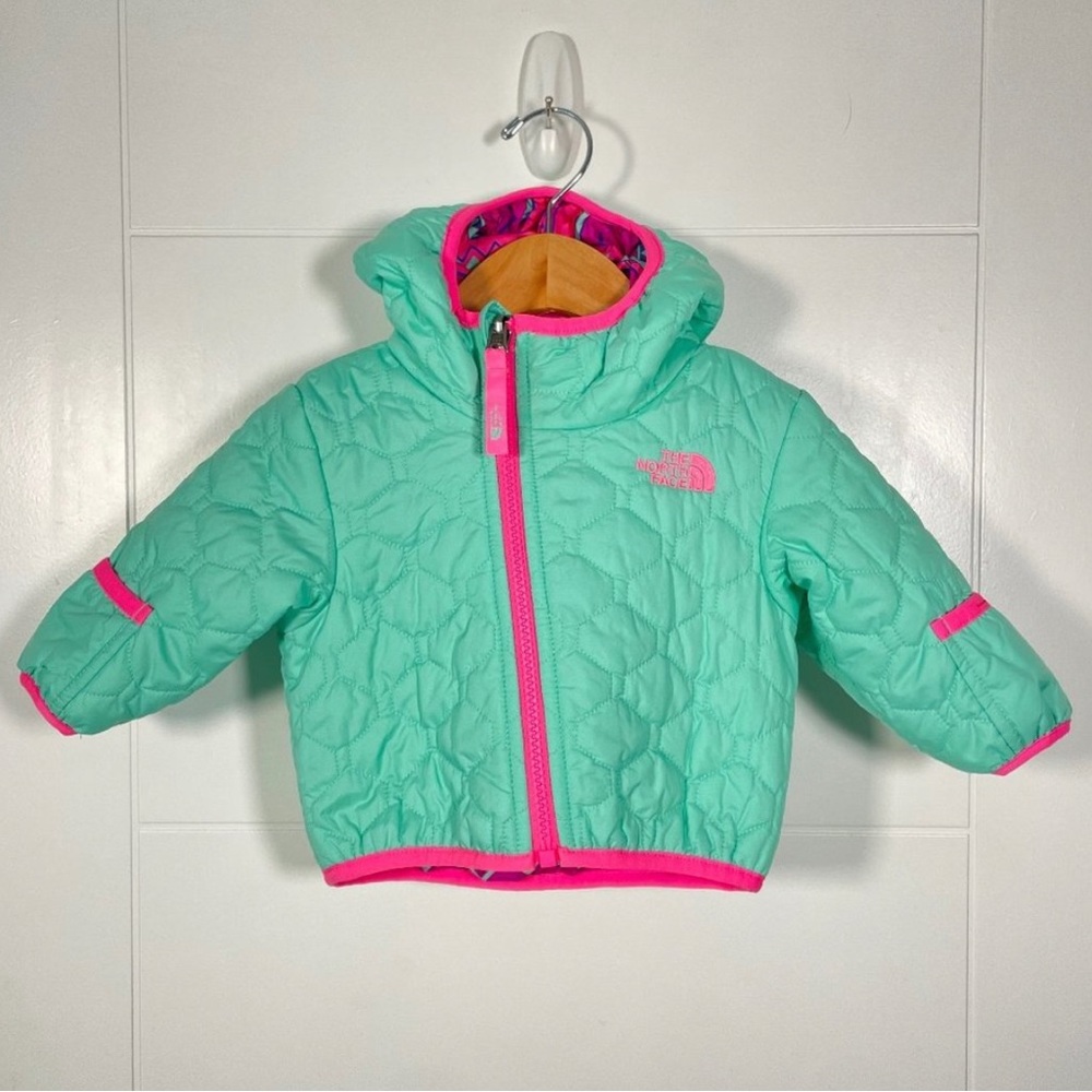 The North Face | Baby Reversible Perrito Hooded Jacket, Coat | Size 3-6 months